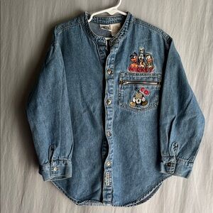 Vintage Disney Mickey Mouse Denim Jacket